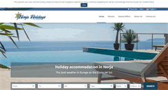 Desktop Screenshot of nerjaholidays.net